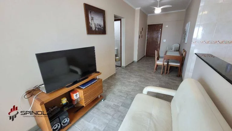 Imagem Apartamento com 2 dormitórios à venda, 69 m² por R$ 515.000,00 - Maracanã - Praia Grande/SP