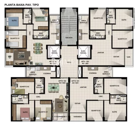 Imagem Oportunidade em CASA AMARELA: 64,37m², 03qts, 01suite, 01vagas...