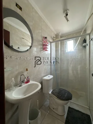 Imagem Apartamento PORTEIRA FECHADA, 01 dormitório, com sacada e 41 m² de área útil - LAZER COMPLETO - Mirim/PG