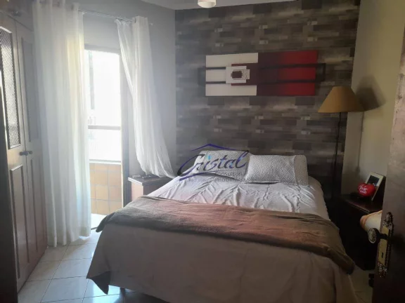 Imagem Apartamento com 2 dormitórios à venda, 96 m² por R$ 460.000 - Tupi - Praia Grande/SP