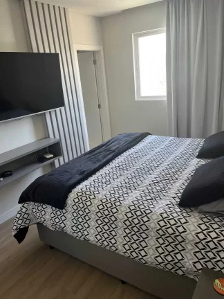 Imagem Apartamento mobiliado com 3 suítes e 1 vaga de garagem na Meia Praia em Itapema