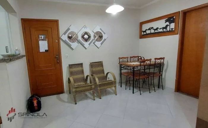Imagem Apartamento com 1 dormitório à venda, 49 m² por R$ 400.000,00 - Aviação - Praia Grande/SP