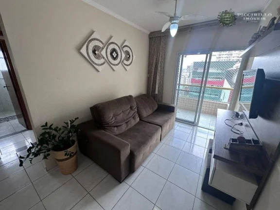 Imagem Apartamento com 1 dormitório à venda, 51 m² por R$ 409.000 - Aviação - Praia Grande/SP