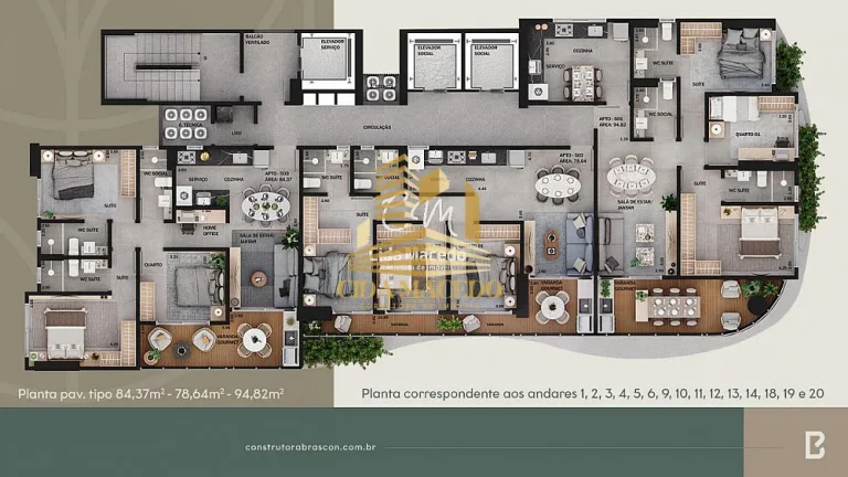 Imagem Apartamento para Venda em João Pessoa, Jardim Oceania, 3 dormitórios, 2 suítes, 2 banheiros, 1 vaga
