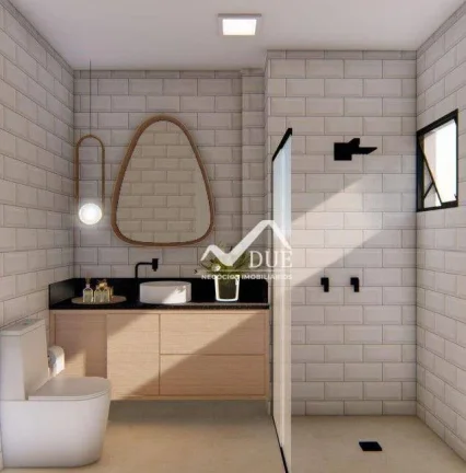 Imagem Apartamento com 2 quartos c/ lazer à venda, 75 m² por R$ 994.420 - José Menino - Santos/SP