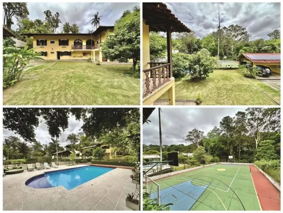 Imagem Cond Pq do Refúgio - 2.900 m² terreno, 5 suítes, piscina, quadra, pomar!