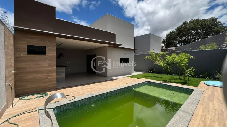 Imagem Imperdível Casa à Venda em Campo Grande-MS, Jardim Colibri II! 2 Quartos, 1 Suíte, 3 Salas, 2 Banheiros, 2 Vagas de Garagem - 171,00 m². Venha conferir!