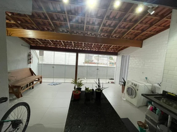 Imagem Cobertura sem Condominio 80 m² escada Externa e 2 Dormitrios