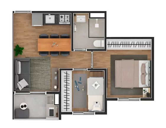 Imagem APARTAMENTO RESIDENCIAL em São Paulo - SP, Jardim Iae