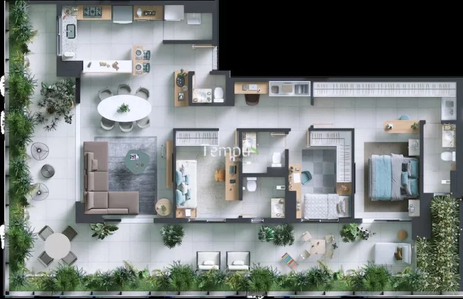 Imagem Alt. 65 Home design - Apartamento ALT- 65, à venda no bairro Setor Bela Vista - Goiânia/GO