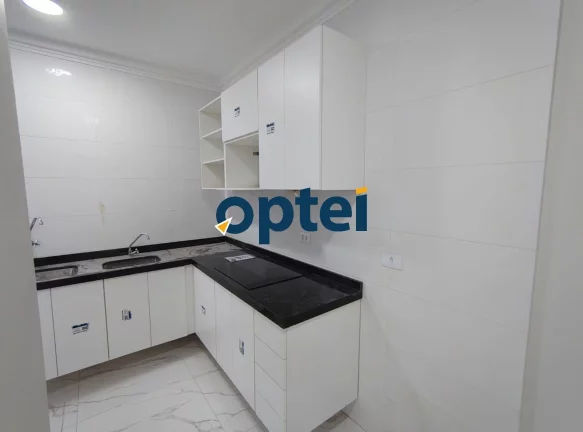 Imagem Studio 20 m² com dormitórios, sala e cozinha conjugados, 01 banheiro com Box e Gabinete.