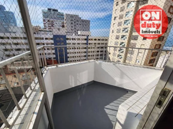Imagem Apartamento com 2 dormitórios à venda, 84 m² por R$ 760.000,00 - Gonzaga - Santos/SP