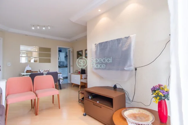 Imagem Excelente apartamento com 78m², andar alto, vista livre, 3 dormitórios, sendo uma suíte, living c...