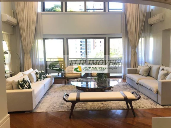 Imagem Apartamento duplex para venda com 670 m² com 4 suítes no miolo do Cambuí - Campinas - SP