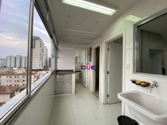 Imagem Apartamento com 2 Suites à venda, 111 m² por R$ 750. - Campo Grande - Santos/SP