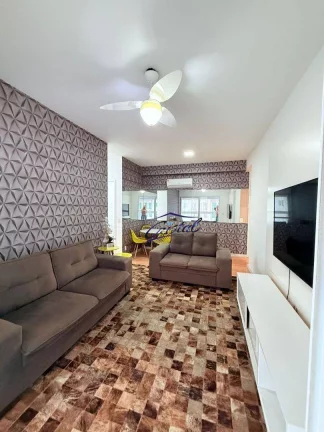 Imagem Apartamento com 2 dormitórios à venda, 80 m² por R$ 1.065.000 - Gonzaga - Santos/SP