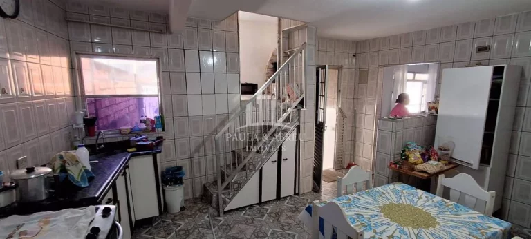Imagem São 3 Casas 125m², 3 Cômodos Grandes, 4 Cômodos 1 suíte, 4 Cômodos Grandes, 2 Vagas, Escritura no Jardim Miranda D'Ávis, Mauá-SP