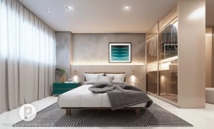 Imagem 04 suítes [153m²] ÷ em 100 meses, a 100m da Praia de Jatiúca