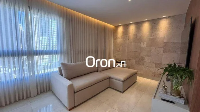 Imagem Apartamento mobiliado com 2 dormitórios à venda, 89 m² por R$ 1.300.000 - Setor Oeste - Goiânia/GO