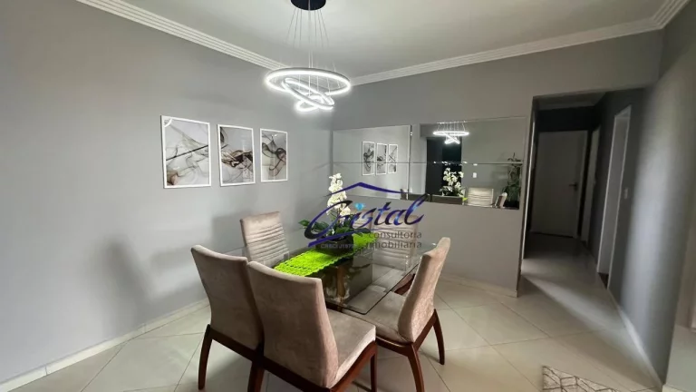 Imagem Apartamento com 3 dormitórios à venda, 101 m² por R$ 780.000 - Guilhermina - Praia Grande/SP