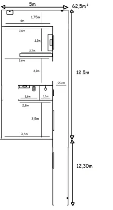 Imagem Casa para Venda por R$139.000,00 com 62m², 1 dormitório, 1 banheiro e 1 cozinha - Jardim são martinho, São paulo / SP - Cód. 13616