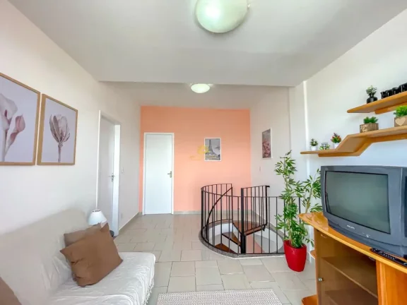 Imagem Nossa Cobertura Duplex é composta por 4 quartos, sendo 2 suítes no andar de cima e 2 quartos compa...