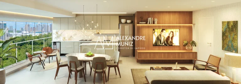 Imagem GRANVISTA - Apartamentos à venda no Cocó, 93m² a 130m². Fortaleza-CE.