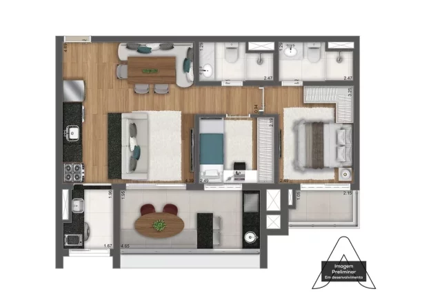 Imagem APARTAMENTO RESIDENCIAL em São Paulo - SP, Vila Mariana