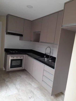 Imagem Apartamento com 2 dormitórios, 56 m² - venda por R$ 424.000,00 ou aluguel por R$ 2.840,00/mês - Vila Scarpelli - Santo André/SP