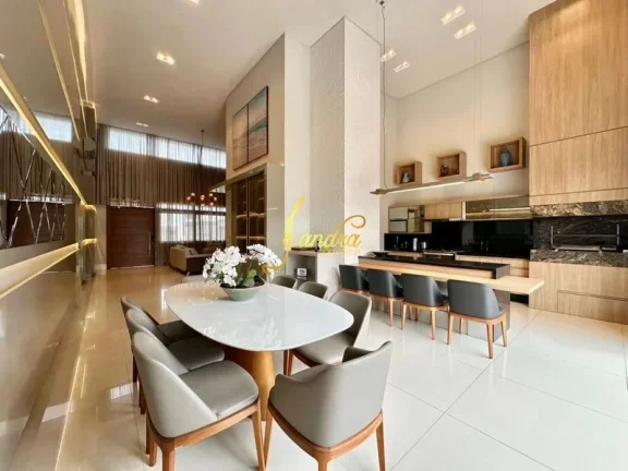 Imagem Excelente Casa no Condomínio Capão Ilhas! Estilo Contemporânea, mobiliada e decorada, composta por 03 suítes