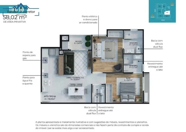 Imagem Apartamento a venda no Urban - Residencial em Itapema S/C.
