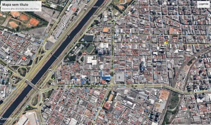 Imagem Terreno, 348 m² - venda por R$ 3.000.000,00 ou aluguel por R$ 11.234,67/mês - Bom Retiro - São Paulo/SP