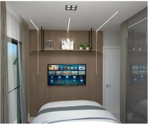 Imagem Apartamento à venda em Parque Novo Oratório, Santo André-SP: 2 quartos, 1 banheiro, 1 vaga, 44m² - Minha Casa Minha Vida!