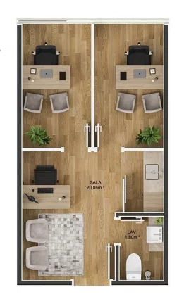 Imagem Lumma Corporate ... Home - Comercial - Sala à venda no bairro Ingleses do Rio Vermelho - Florianópolis/SC