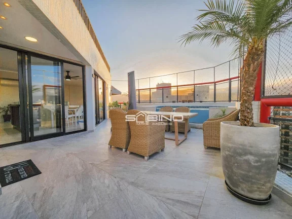Imagem Cobertura Pé na Areia à venda com 3 Dormitórios 2 suítes 200 m² - Riviera de São Lourenço - Bertioga SP