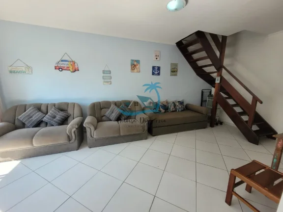 Imagem Cobertura duplex com 3 dormitórios disponível para venda no Itaguá em Ubatuba.