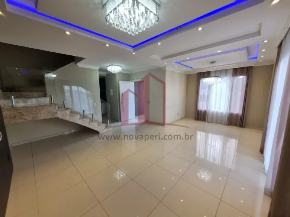 Imagem Casa de Luxo em Condomínio - 3 suítes, 5 banheiros, 5 vagas, 239m² - Franco da Rocha, Villa Verde.