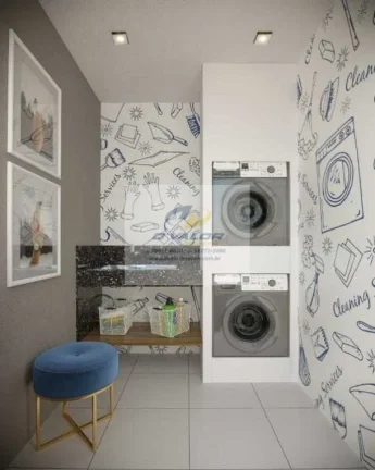 Imagem Vendo Flats de 22 m² a 30 m², unidades com opções de varanda gourmet e 1 vaga
