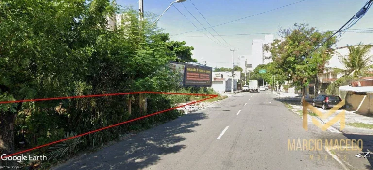 Imagem Terreno à venda, 525 m² por R$ 1.700.000,00 - Engenheiro Luciano Cavalcante - Fortaleza/CE