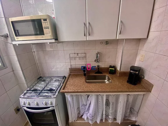 Imagem Apartamento Sala living 1 Quarto, 1 Vaga - José Menino - Santos/SP