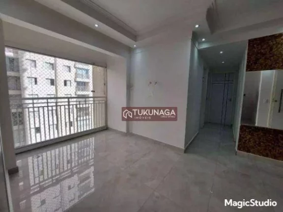 Imagem Apartamento com 3 dormitórios à venda, Condomínio PARQUE DO SOL, 65 m² por R$ 430.000 - Ponte Grande - Guarulhos/SP