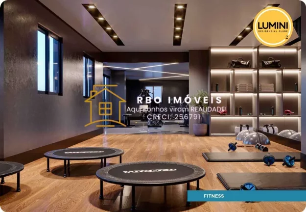 Imagem LUMINI RESIDENCIAL CLUBE 2 - Carapicuíba 1 e 2dormitórios de 28,40m² a 40m²