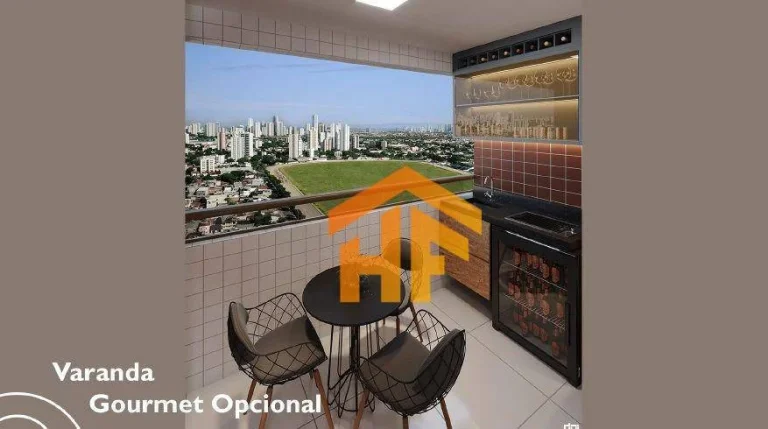 Imagem Apartamento de 61m² à venda, com 3 quartos, localizado em Zumbi, Recife - Pernambuco.