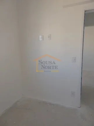 Imagem Apartamento novo, com 2 dormitórios, 1 banheiro, 1 vaga de garagem e 51m² de área útil. Os cômo...