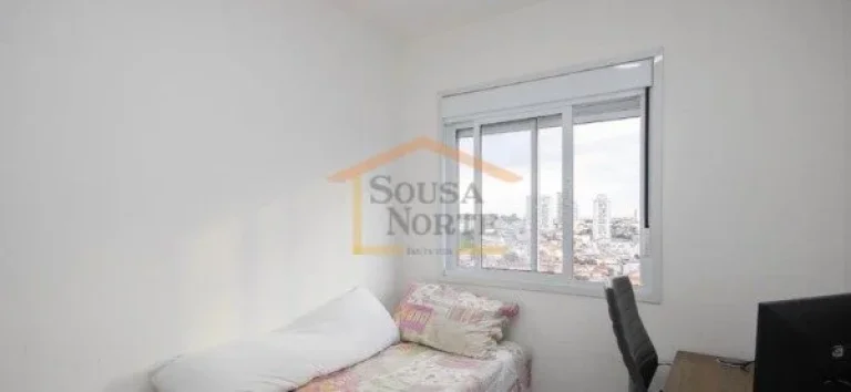 Imagem Apartamento com 46 m² de área útil, 2 dormitórios, sala para dois ambientes, varanda, cozinha co...
