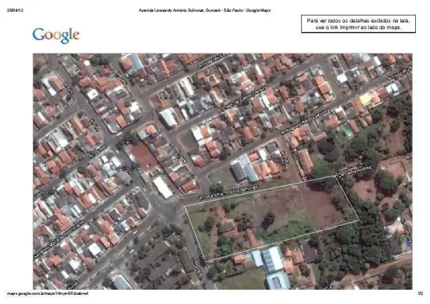 Imagem ÁREA URBANA EM BAIRRO - PARQUE RESIDENCIAL REGINA - MATÃO EM SUMARÉ