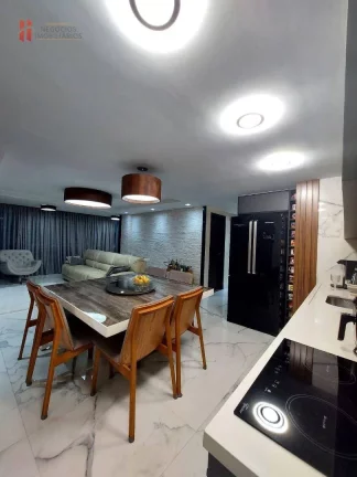 Imagem Apartamento moderno e mobiliado com 3 quartos à venda, 106 m² por R$ 895.000 - Jardim Vinte e Cinco de Agosto - Duque de Caxias/RJ