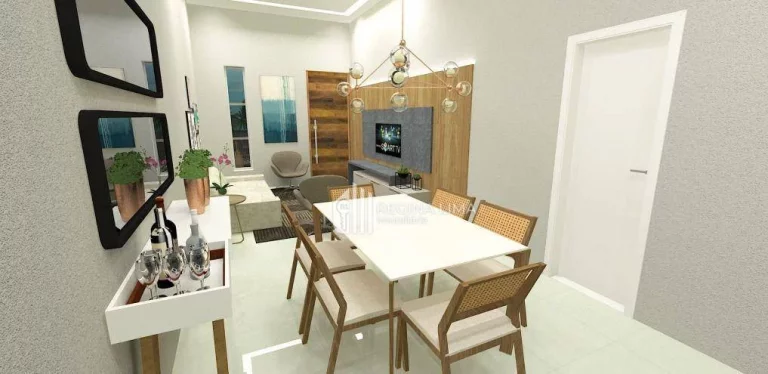 Imagem Casa PREMIUM em construção, 3 dormitórios à venda por R$ 345.000,00 - VIVENDAS DO ALVORADA RESIDENCE - Parque Alvorada - Timon/MA