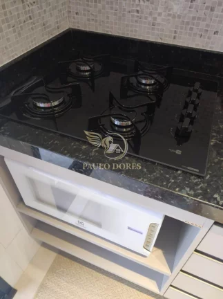Imagem STUDIO MOBILIADO A VENDA COM VARANDA GOURMET NA PRAIA DO PEREQUÊ-AÇÚ À 5 MINUTOS DO CENTRO