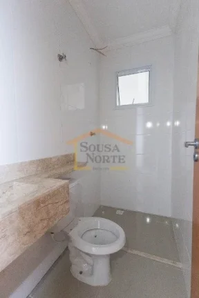 Imagem Apartamento com 39,05m², dispõe de 2 dormitórios, sala para dois ambientes, cozinha com gabinete ...